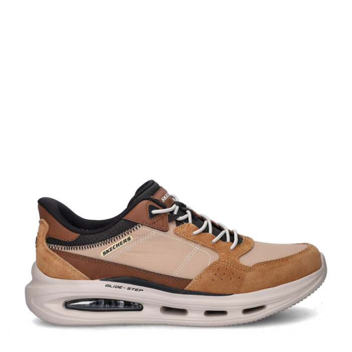 Skechers Sloan Remming lage sneakers – Bruin