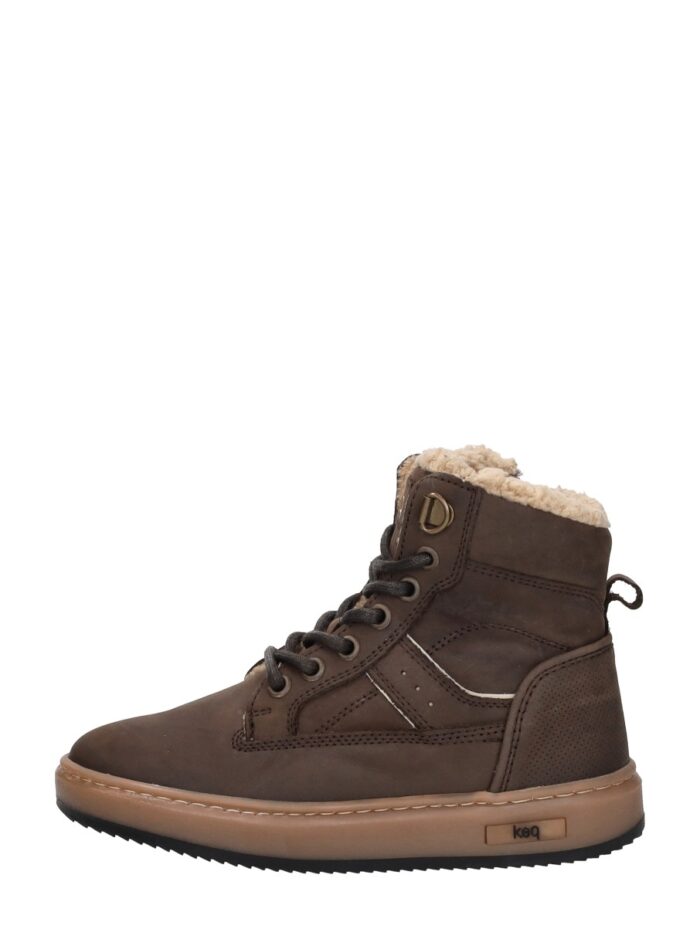 Keq Veterschoenen Hoog – Donkerbruin