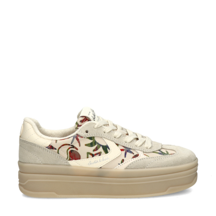 Scotch & Soda Minny lage sneakers – Wit