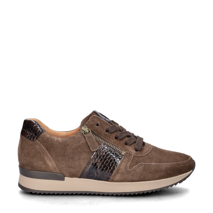 Gabor Best Fitting lage sneakers – Bruin