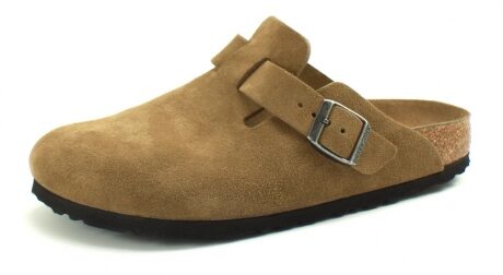 Birkenstock Boston Bruin BIR32 – Beige / Khaki,Offwhite,Bruin