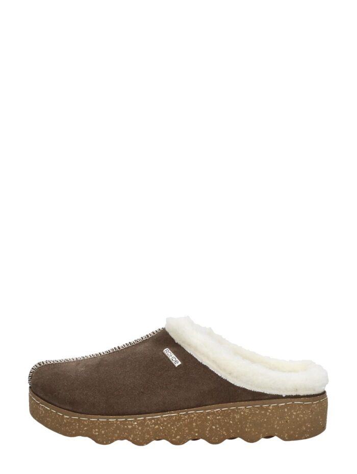 Rohde Pantoffels Open – Taupe