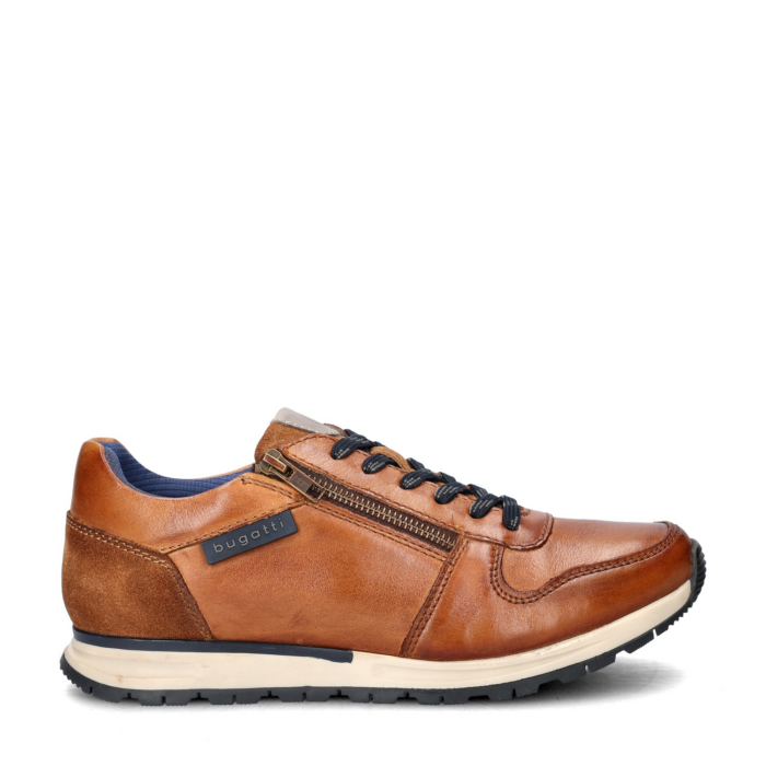 Bugatti lage sneakers – Cognac