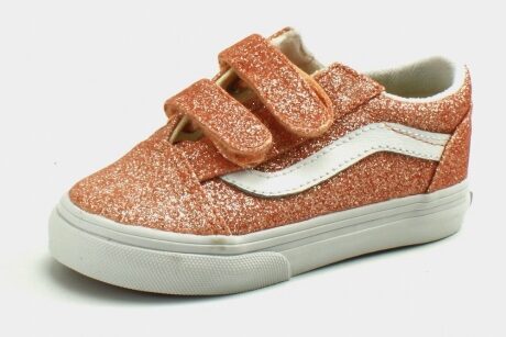 Vans Old Skool V Oranje VAN18 – Zwart,Blauw,Licht blauw,Bruin,Bruin,Cognac,Roze,Olive,Grijs,Grijs,Oranje,Blauw