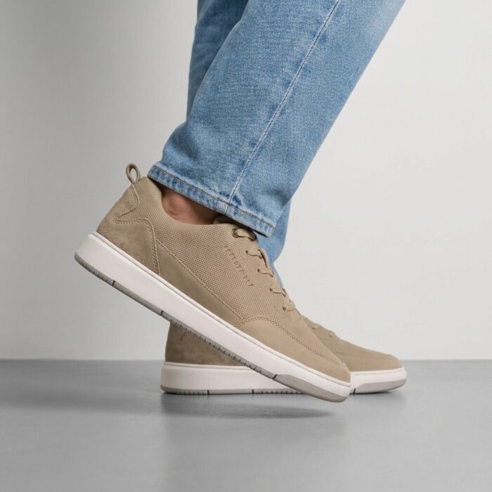Cycleur de luxe Cycleur De Luxe Kaveri Sneakers taupe Leer – Beige