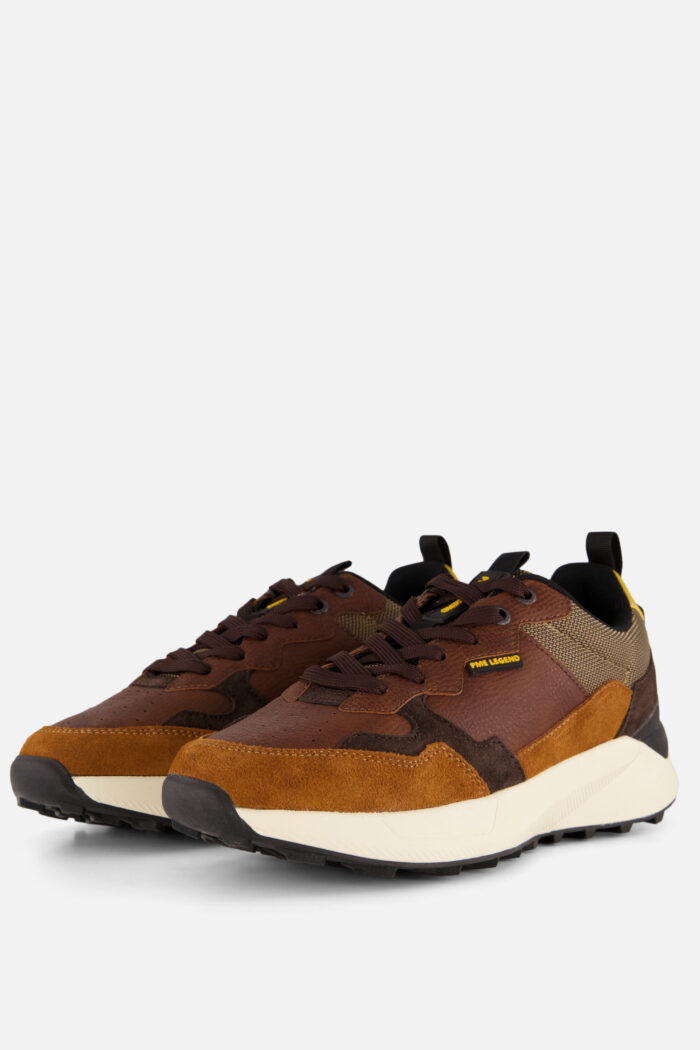 PME Legend PME Legend Notcher Sneakers bruin Leer