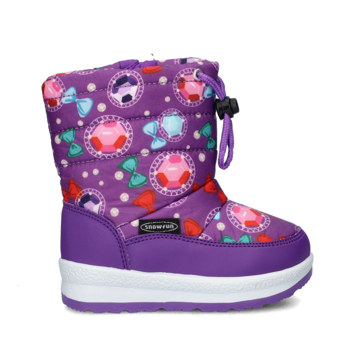 Snow Fun snowboots – Paars