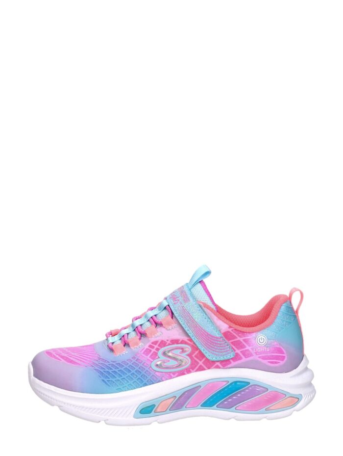 Skechers S-lights: Rainbow Cruisers – Licht blauw