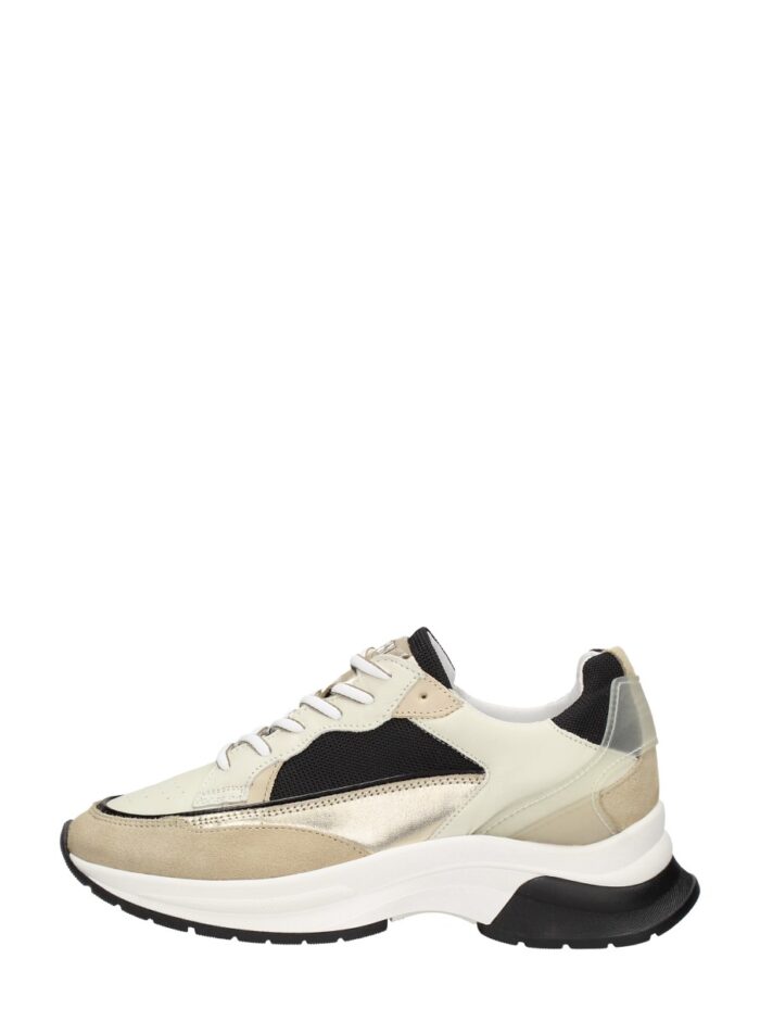 Red Rag Sneakers Laag – Goudkleur