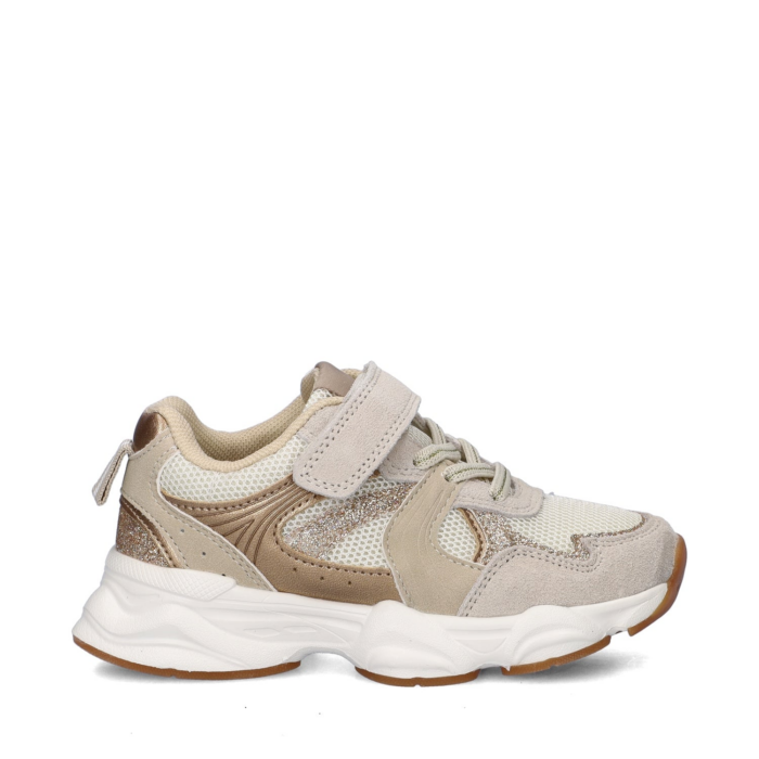 Nelson Kids lage sneakers – Beige