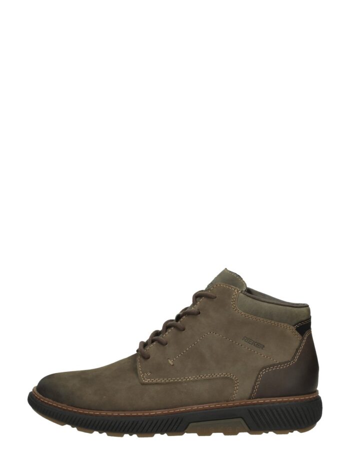 Rieker Veterschoenen Hoog – Taupe