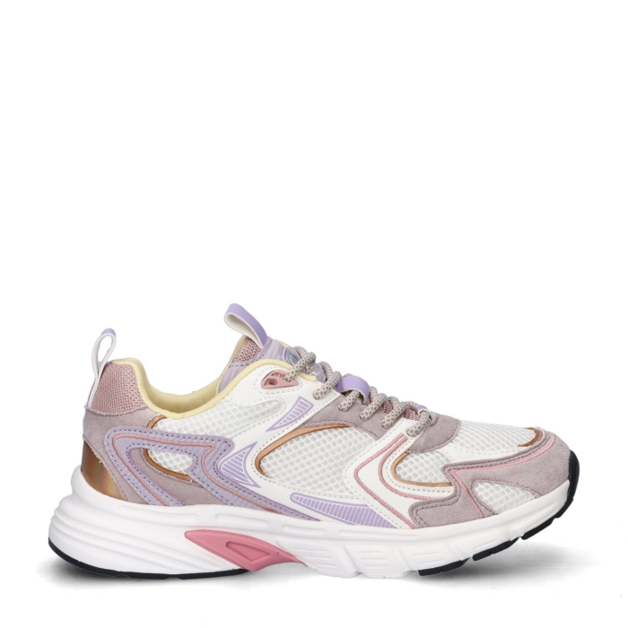 Nelson lage sneakers – Paars