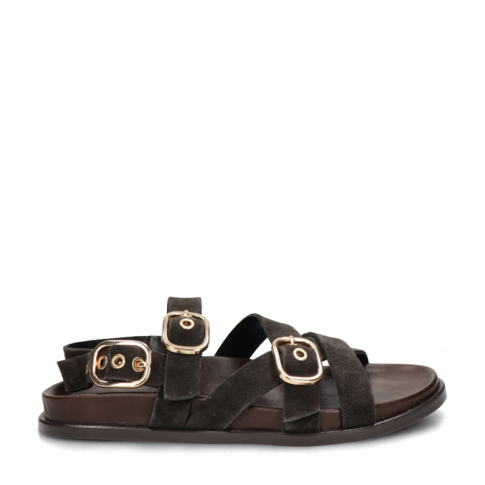 Nelson sandalen – Bruin
