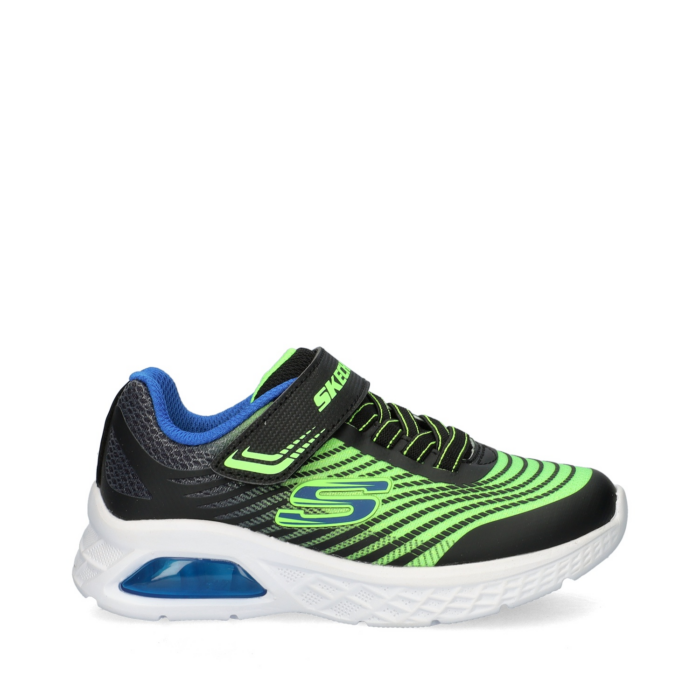Skechers Microspec Max II klittenbandschoenen – Zwart