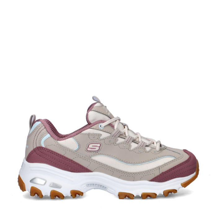Skechers D’Lites Popular Vote lage sneakers – Bruin