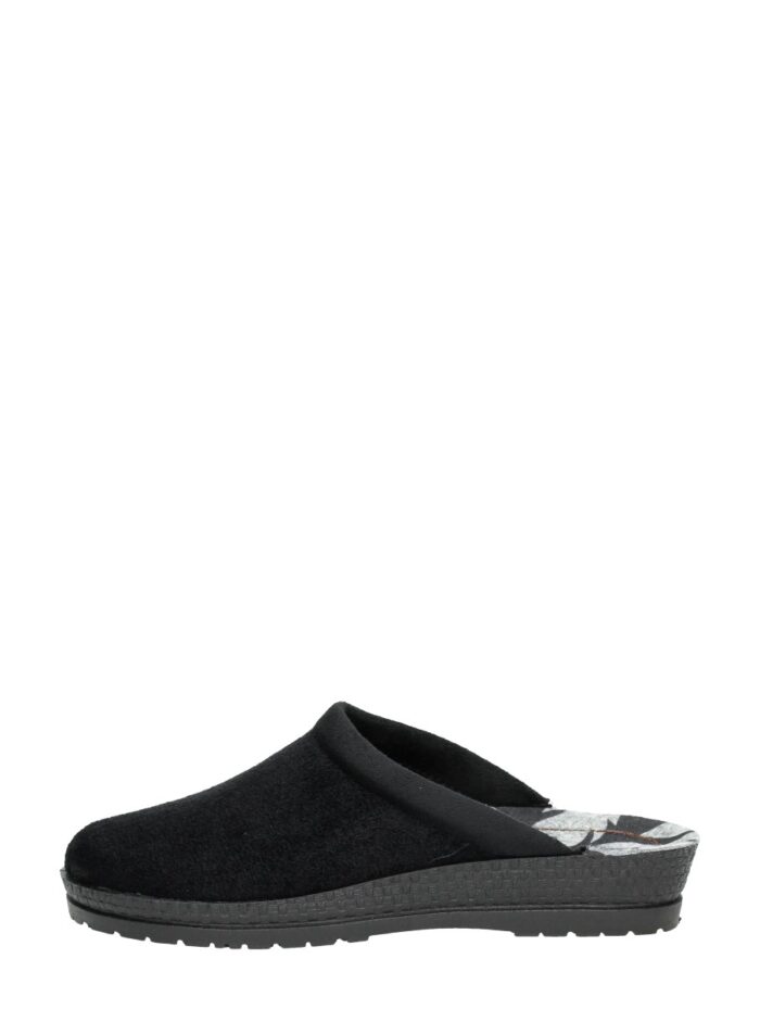 Rohde Dames Pantoffels – Zwart