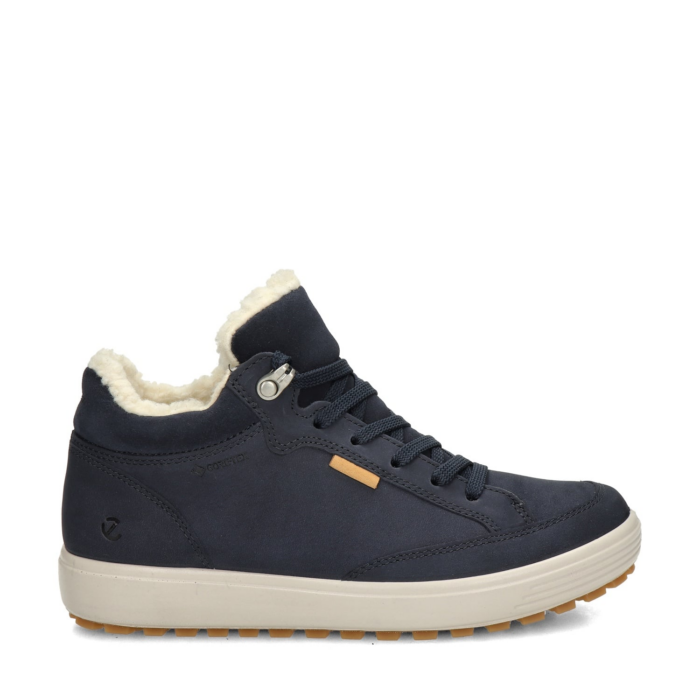 ECCO Soft 7 Tred hoge sneakers – Blauw