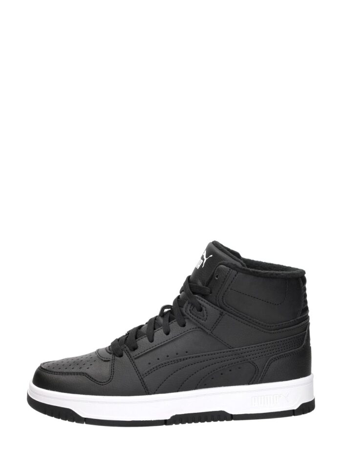 Puma Rebound Slam Mid Wtr Jr – Zwart