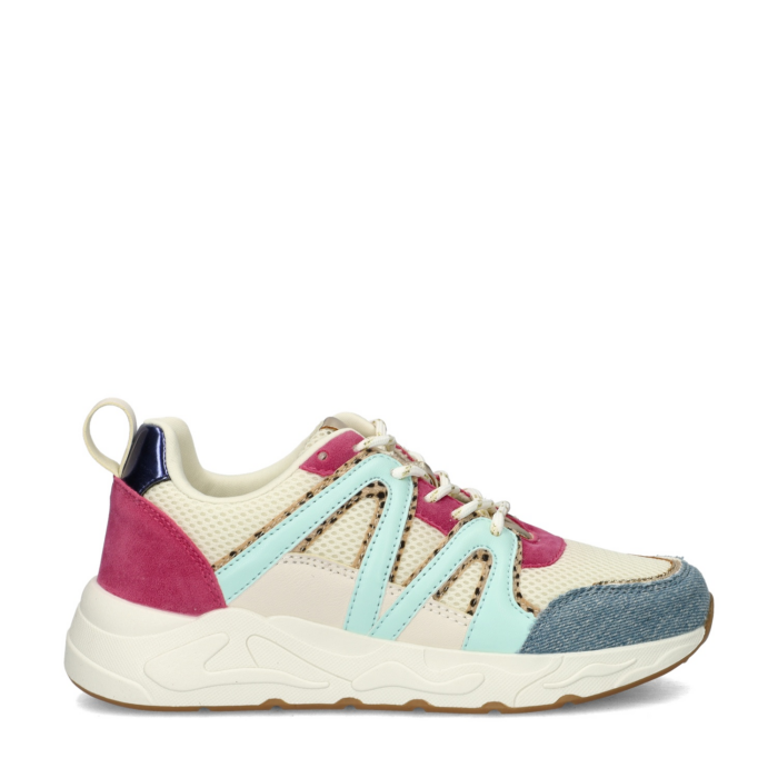 Nelson lage sneakers – Blauw