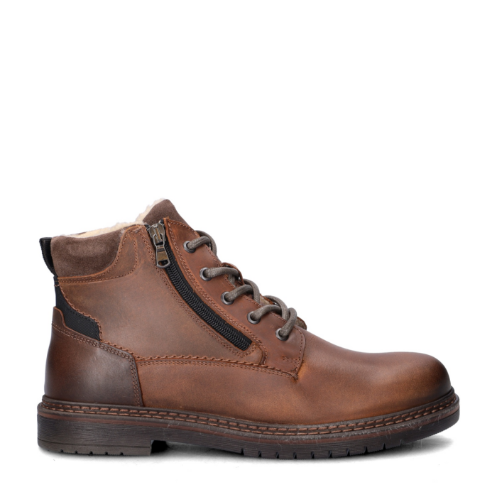 Nelson veterboots – Cognac