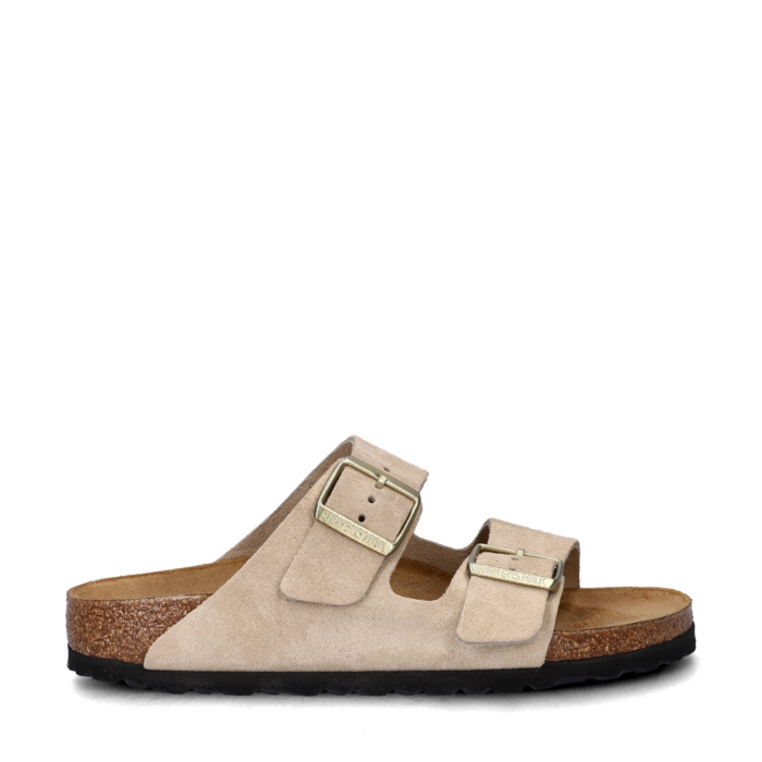 Birkenstock Arizona Suede sandalen – Beige