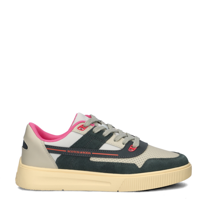 Scotch & Soda Coleman lage sneakers – Beige