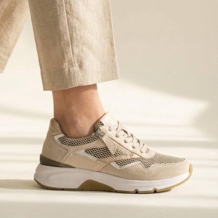 Gabor Rollingsoft Sneakers beige Leer