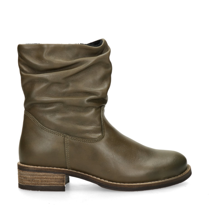 Nelson rits- & gesloten boots – Groen