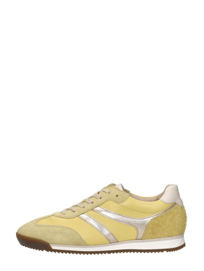 Gabor Sneakers geel Leer