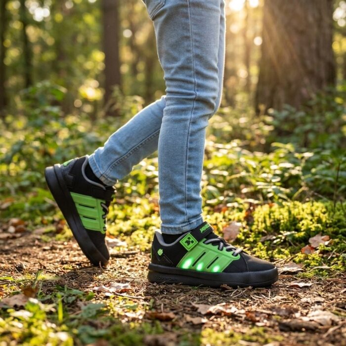 Adidas Minecraft Lightorama Sneakers zwart