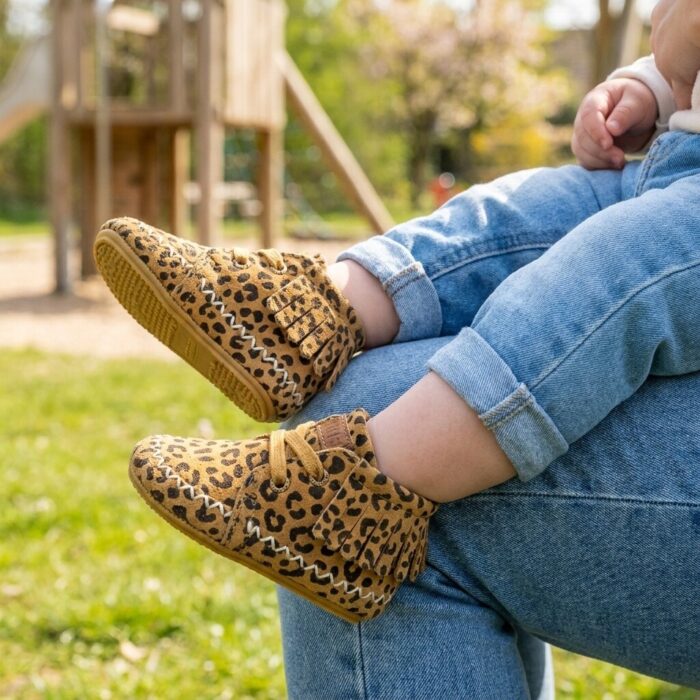 Shoesme Babyschoenen cognac Leer