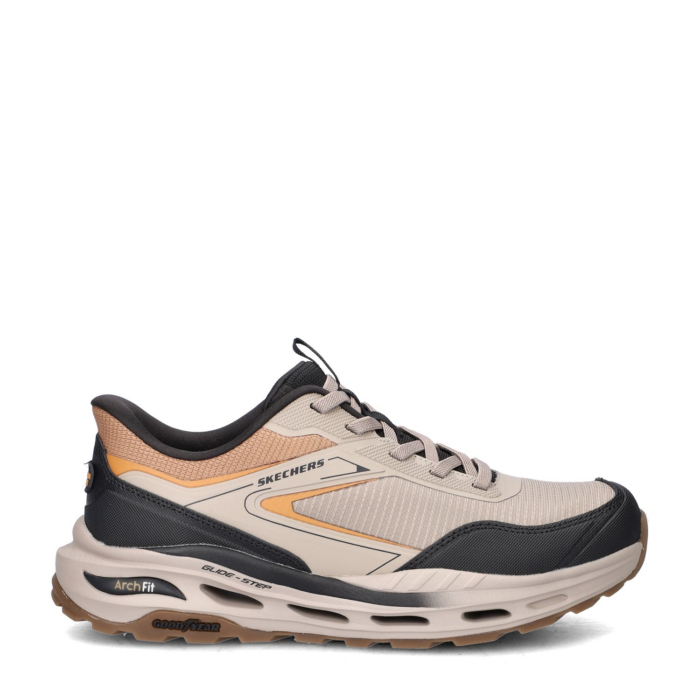 Skechers Hands Free Slip-Ins Arch Fit Glide-Step Orvan Talon instapschoenen – Taupe