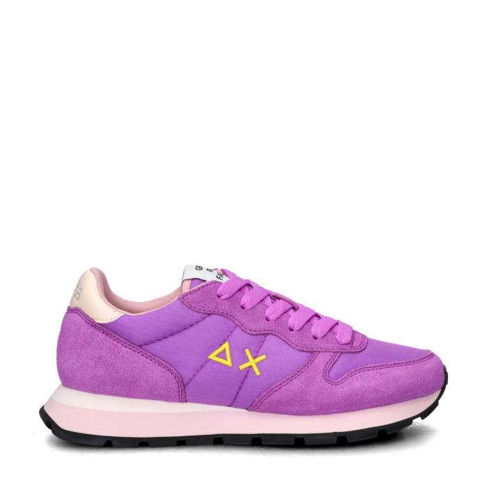 Sun 68 Ally Solid lage sneakers – Paars