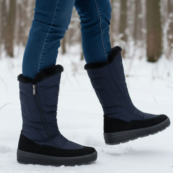 Antarctica Snowboots blauw Nylon 760204