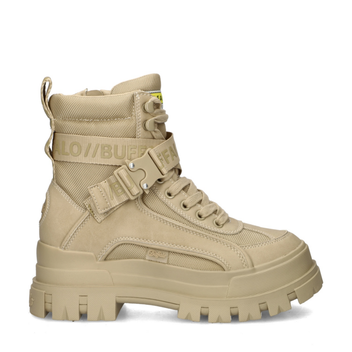 Buffalo Aspha Com 1 veterboots – Beige