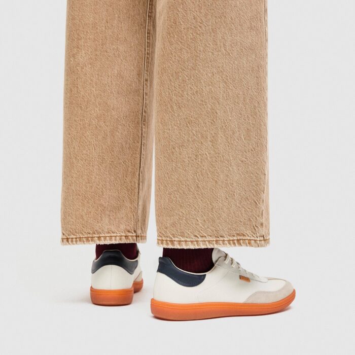 ECCO Soft 11 Sneakers wit Nubuck