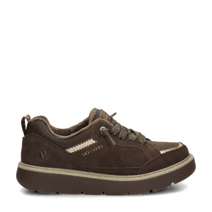 Skechers Keepsakes Cozy Street Hiker EZ lage sneakers – Bruin