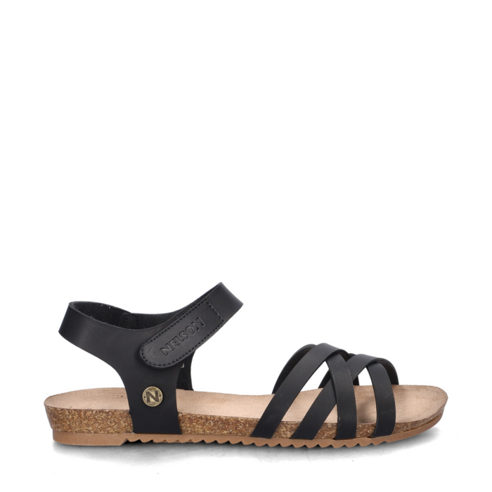 Nelson sandalen – Zwart