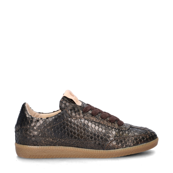 Fred de la Bretoniere Pearl Base lage sneakers – Bruin
