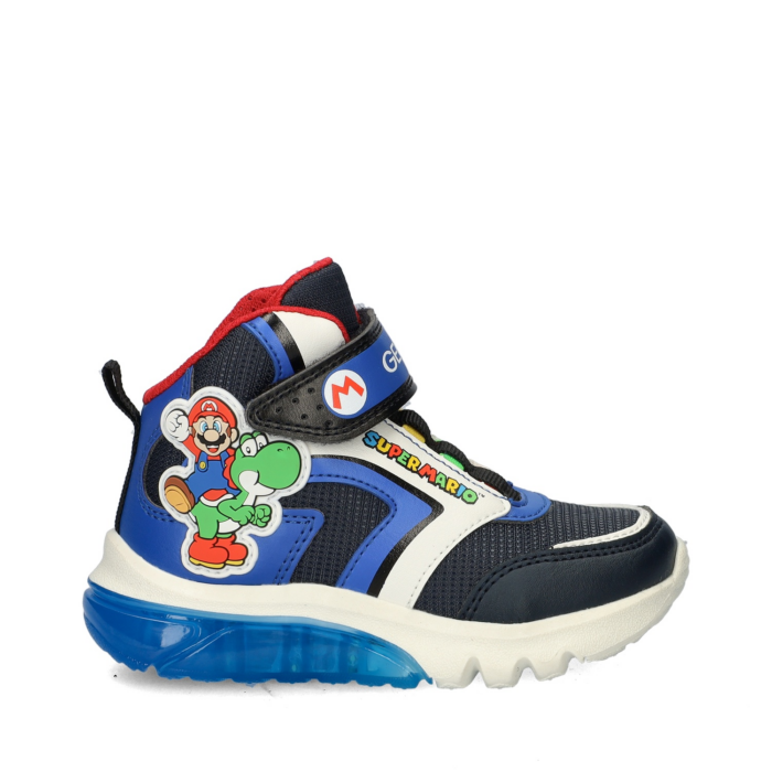 Geox Ciberdron hoge sneakers – Blauw