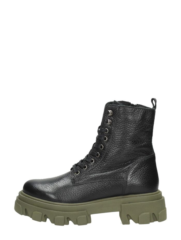 Ps Poelman Dames Veterschoenen – Zwart