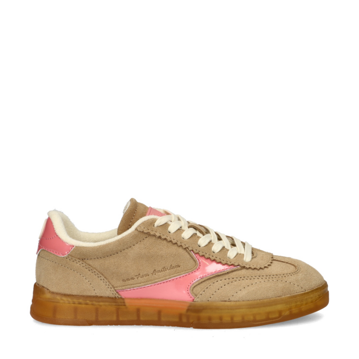 Scotch & Soda Nixie lage sneakers – Beige