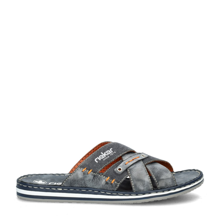 Rieker slippers – Cognac