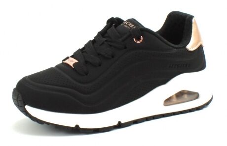 Skechers Zwart SKR40 – Zwart,Wit,Roze