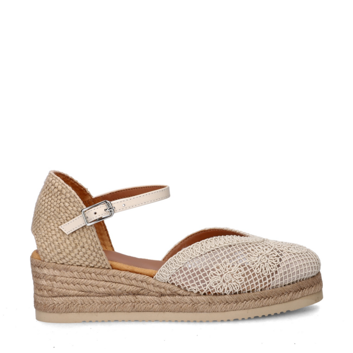 Unisa Ceuta espadrilles – Wit