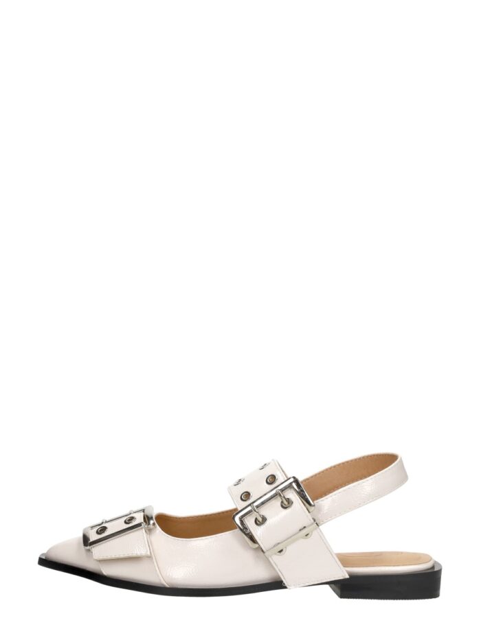 Shoecolate Slingbacks – Gebroken wit