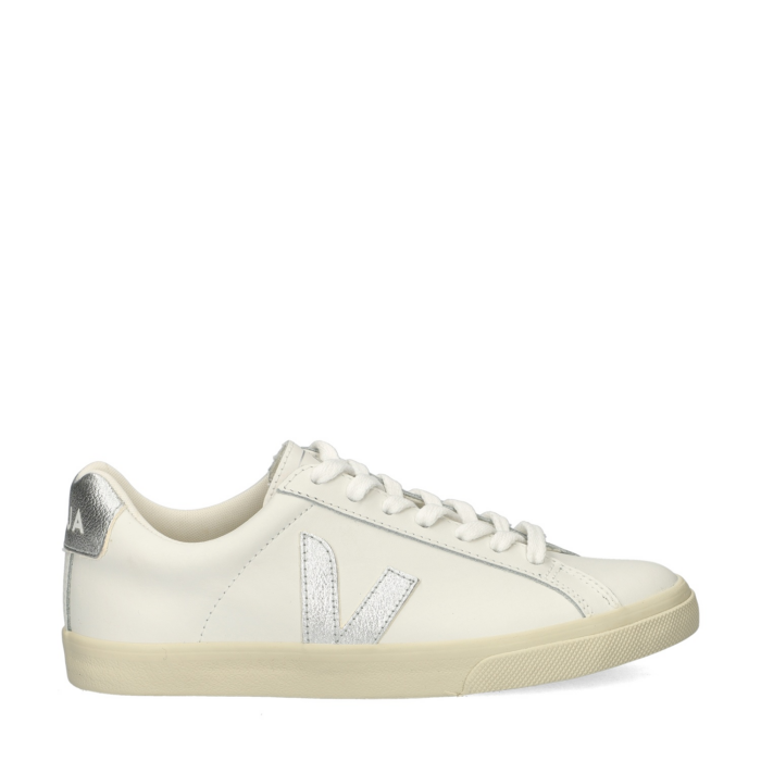 Veja Esplar lage sneakers – Zilver