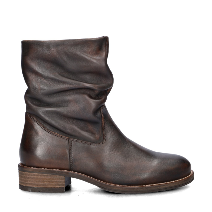 Nelson rits- & gesloten boots – Cognac