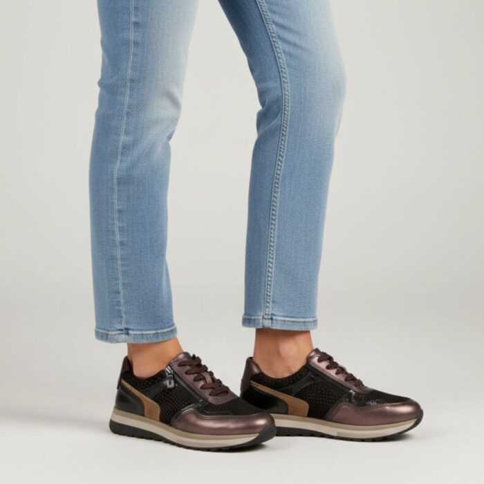 Feyn Sneakers beige Suède K-Leest
