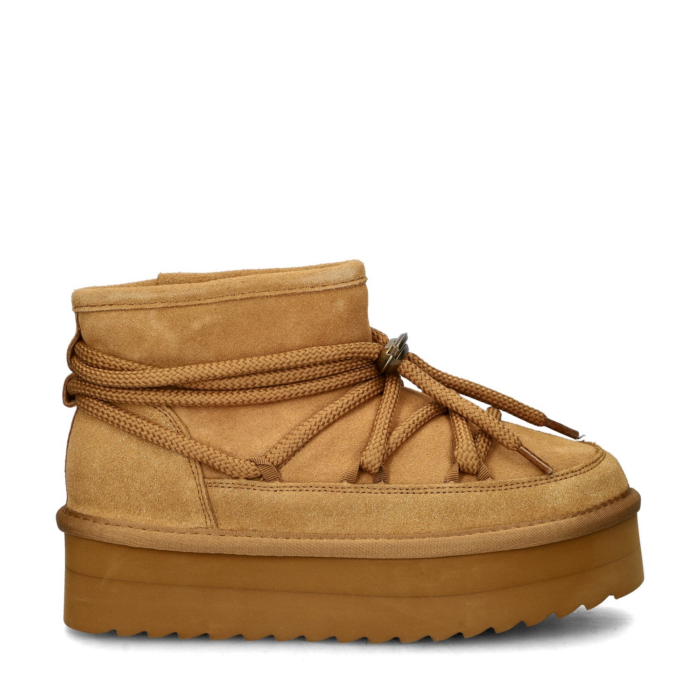 Colors of California gevoerde boots – Cognac